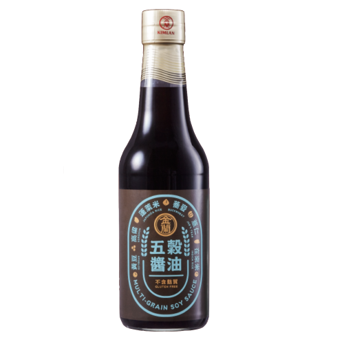 金蘭 醬油 (五穀) 500ML