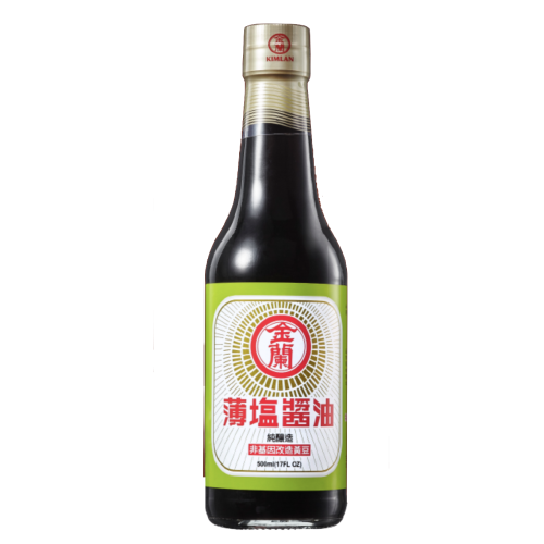 金蘭 醬油 (薄鹽)500ML