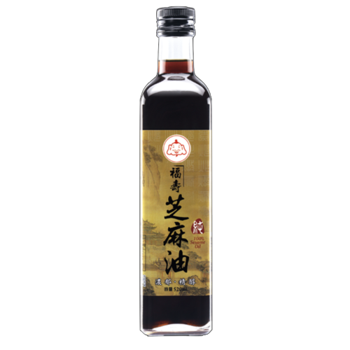 福壽純芝麻油  520ML