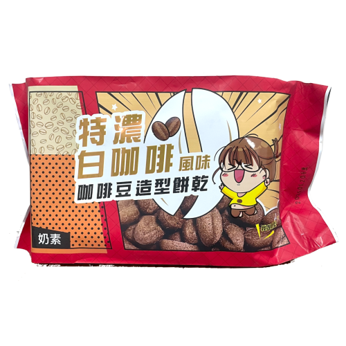 翔禹白咖啡豆餅特濃 200g