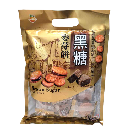 橙果黑糖麥芽餅 200g (20入)