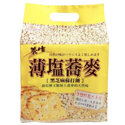 巧益蘇打餅蕎麥 252g