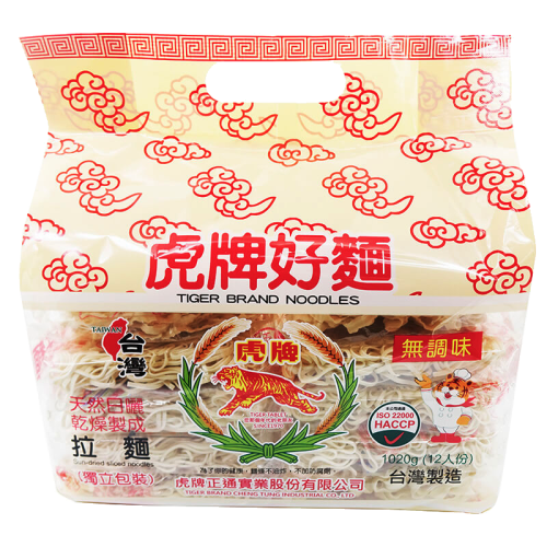 虎牌 好麵 拉麵 無調味 1020g (12入)