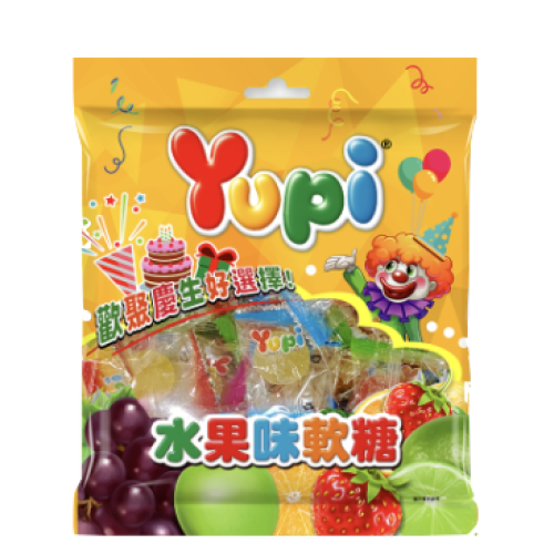 YUPI 水果味軟糖 170g