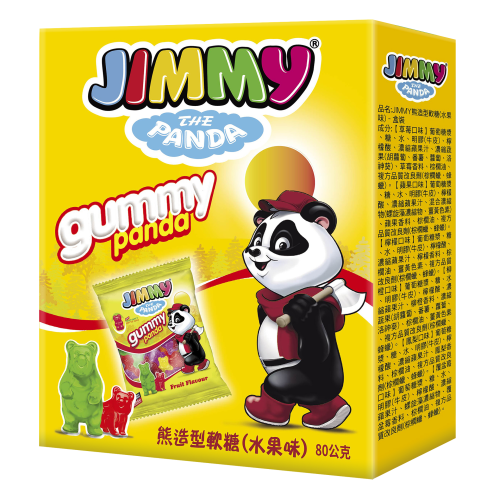 JIMMY造型軟糖小熊 80g